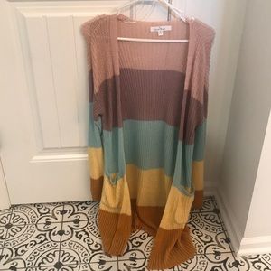 Multi color cardigan